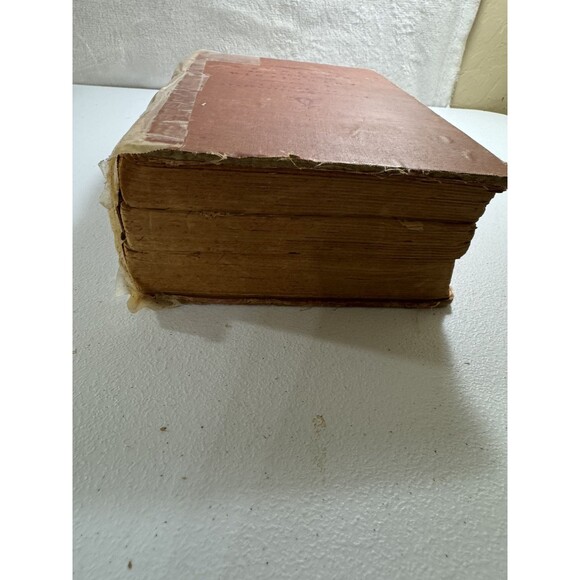 RARE Websters Encyclopedic Dictionary Hardcover 1944 Consolidated Book VTG - Picture 6 of 16